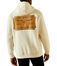 Ariat Steerhead Logo Long Sleeve Fleece Hoodie