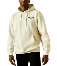Ariat Steerhead Logo Long Sleeve Fleece Hoodie