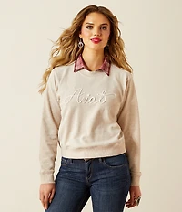 Ariat Stitched-On Rope Essential Crew Neck Long Sleeve Sweatshirt