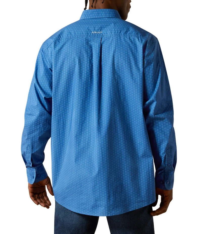 Ariat Stratford Classic Fit Long Sleeve Printed Woven Shirt