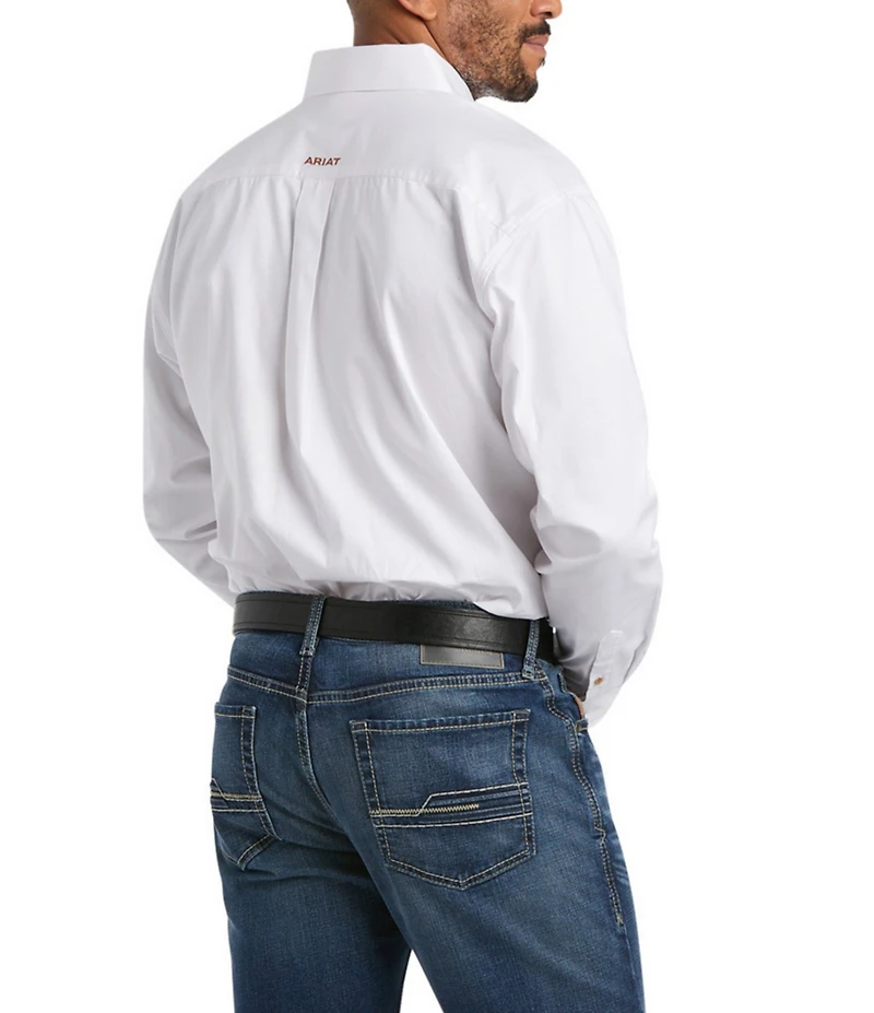 Ariat Team Logo Twill Long-Sleeve Woven Shirt