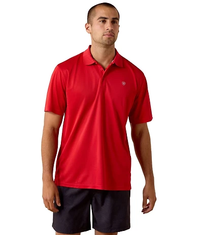 Ariat TEK Short Sleeve Classic Fit Polo
