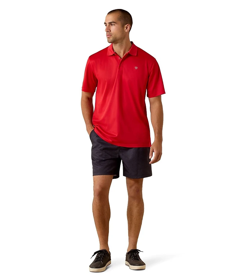 Ariat TEK Short Sleeve Classic Fit Polo