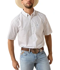 Ariat Tenzin Classic Fit Short Sleeve Woven Shirt