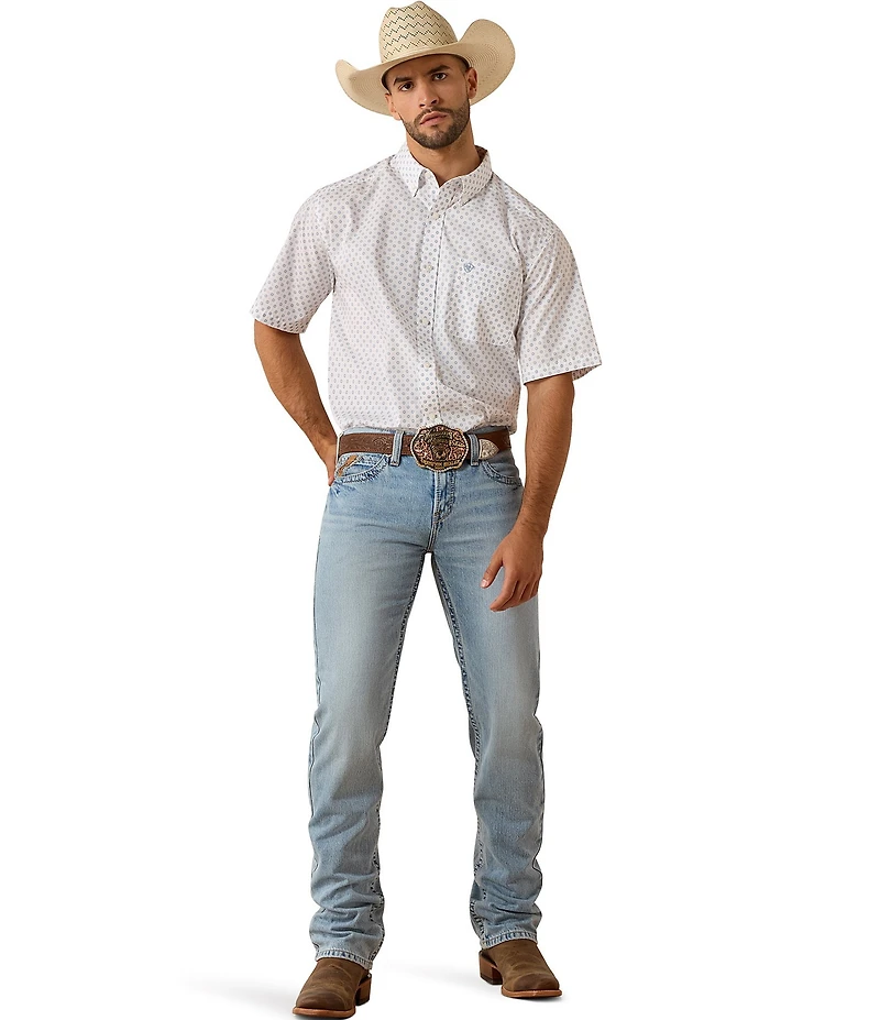 Ariat Tenzin Classic Fit Short Sleeve Woven Shirt