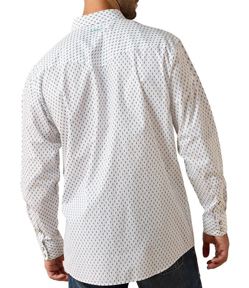 Ariat Terence Classic Fit Geometric Printed Woven Shirt