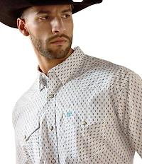 Ariat Terence Classic Fit Geometric Printed Woven Shirt