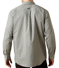 Ariat Tristan Classic Fit Printed Long Sleeve Woven Shirt