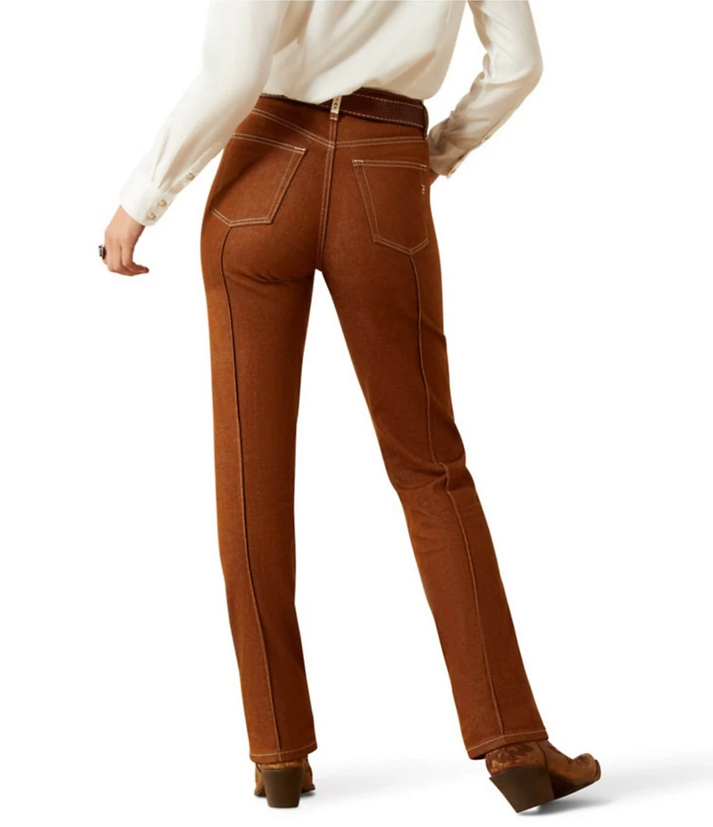 Ariat Ultra High Rise Relaxed Straight Leg Jeans