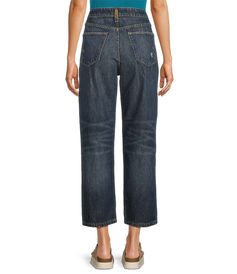 Ariat Ultra High Rise Tomboy Distressed Straight Jeans