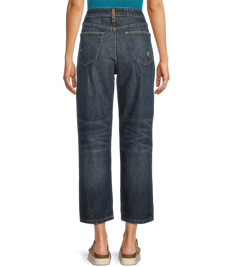 Ariat Ultra High Rise Tomboy Distressed Straight Jeans