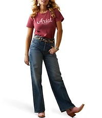 Ariat Ultra High Rise Tomboy Wide Jeans