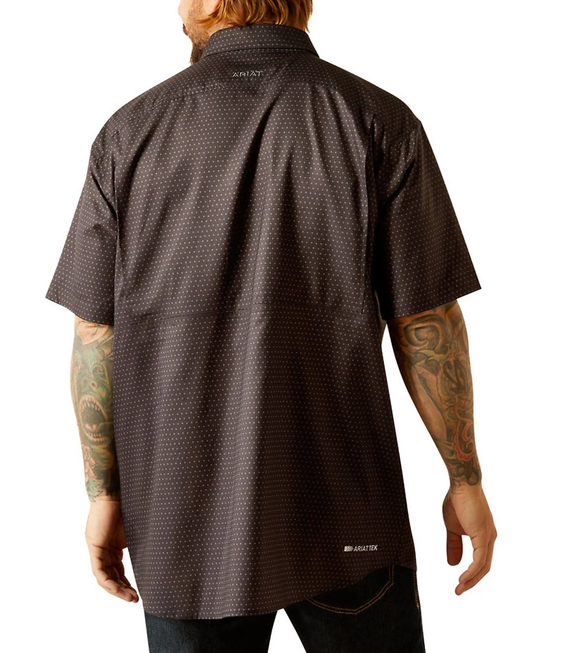Ariat VentTEK Classic Fit Printed Short Sleeve Woven Shirt