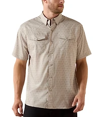 Ariat VentTEK Classic Fit Short Sleeve Printed Western Shirt