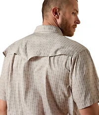 Ariat VentTEK Classic Fit Short Sleeve Printed Western Shirt