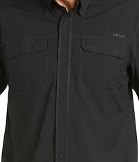 Ariat VentTek Outbound Classic Fit Performance Short Sleeve Woven Shirt