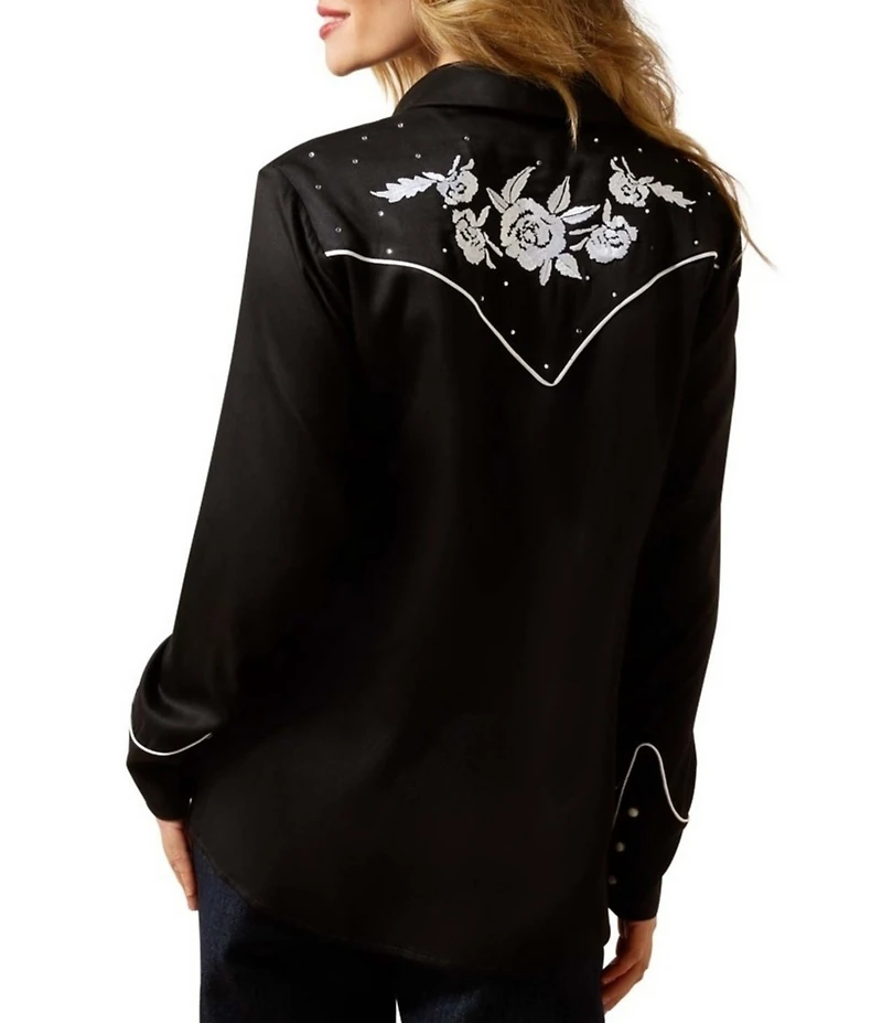 Ariat Viva Rodeo Embellished Western Yoke Long Sleeve Snap Front Shirt