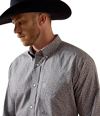 Ariat Webb Classic Fit Ditsy Printed Wrinkle Free Woven Shirt