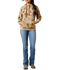 Ariat Wester Icon Print Logo 2.0 Hoodie