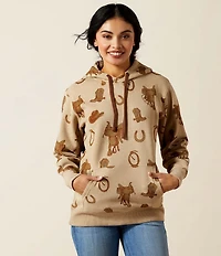 Ariat Wester Icon Print Logo 2.0 Hoodie