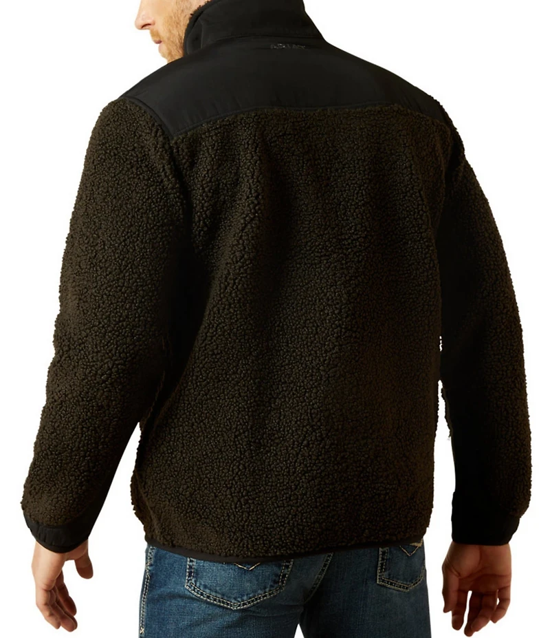 Ariat Western Inspired Faux-Sherpa Jacket