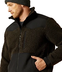 Ariat Western Inspired Faux-Sherpa Jacket