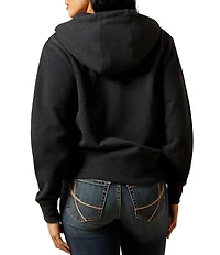 Ariat Western Stitched Long Sleeve Full Zip Hoodie