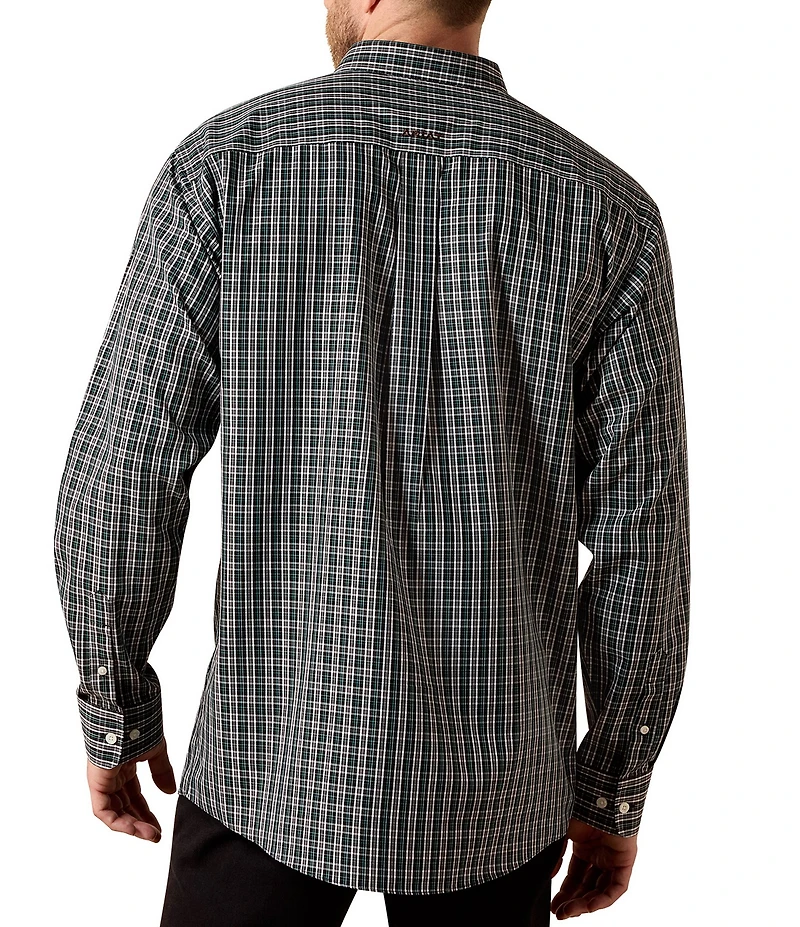 Ariat Whitford Classic Fit Plaid Wrinkle Free Woven Shirt