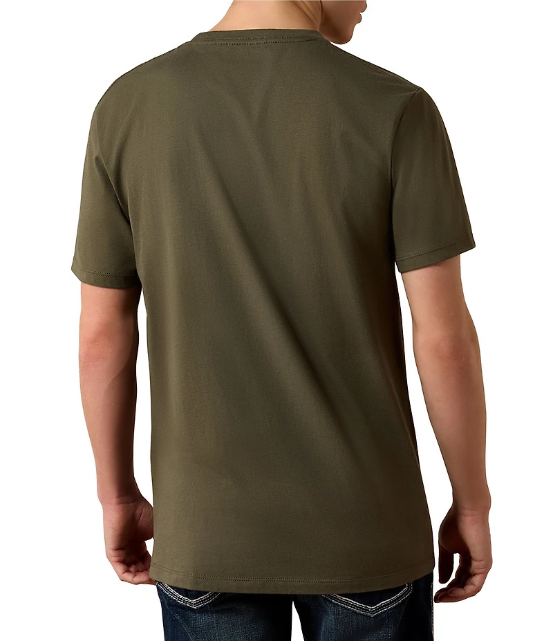 Ariat Wild Creek Camouflage Graphic Short Sleeve T-Shirt