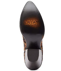 Ariat Women's Bandida Leopard Print Faux Fur Western Boots