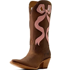 Ariat Women's Beaux Leather Bow Tall Western Boots