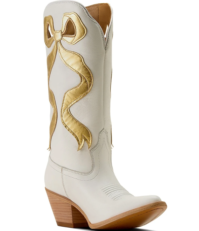 Ariat Women's Beaux Leather Bow Tall Western Boots