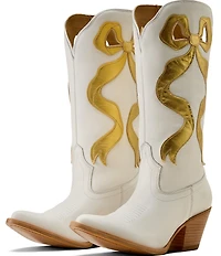 Ariat Women's Beaux Leather Bow Tall Western Boots