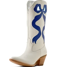 Ariat Women's Beaux Leather Bow Tall Western Boots