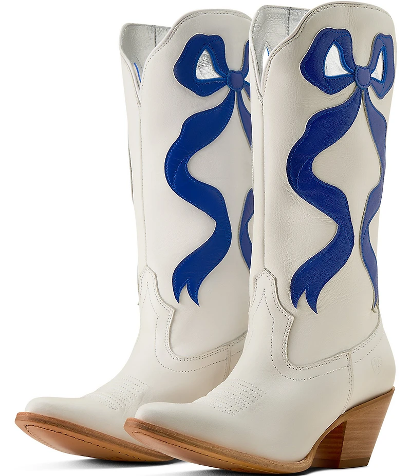 Ariat Women's Beaux Leather Bow Tall Western Boots