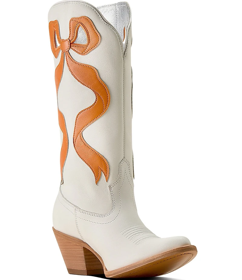 Ariat Women's Beaux Leather Bow Tall Western Boots