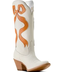 Ariat Women's Beaux Leather Bow Tall Western Boots