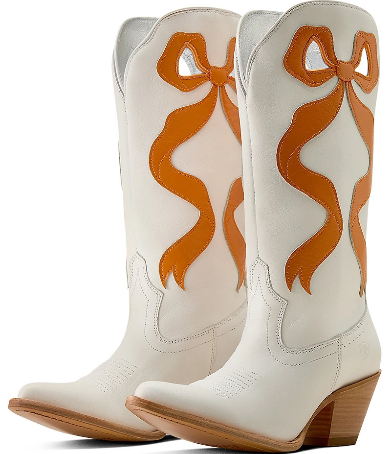 Ariat Women's Beaux Leather Bow Tall Western Boots