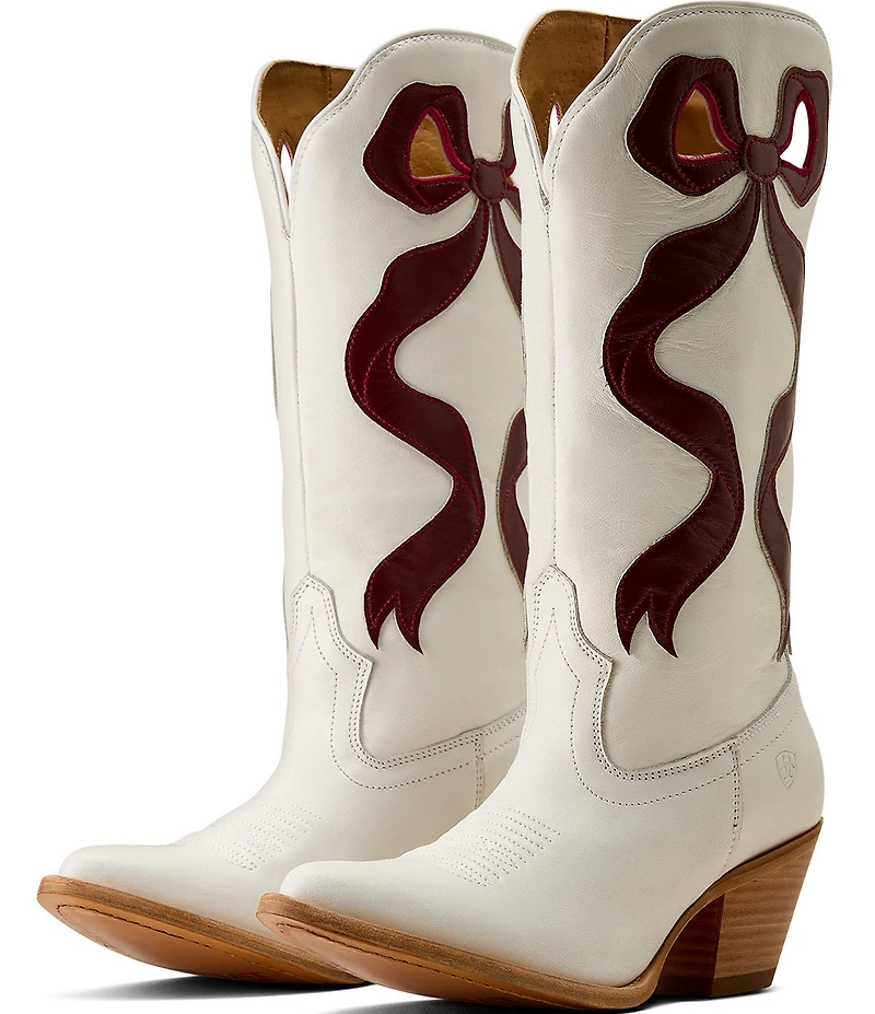 Ariat Women's Beaux Leather Bow Tall Western Boots