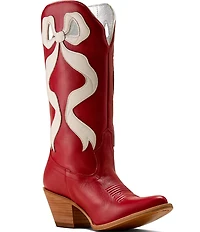 Ariat Women's Beaux Leather Bow Tall Western Boots