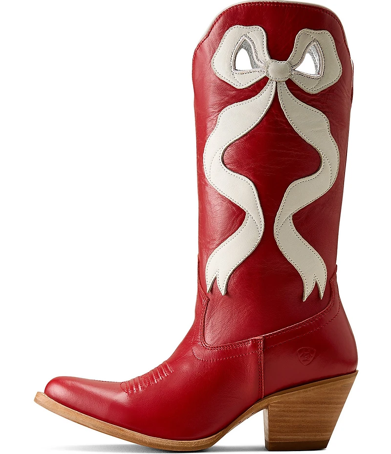 Ariat Women's Beaux Leather Bow Tall Western Boots