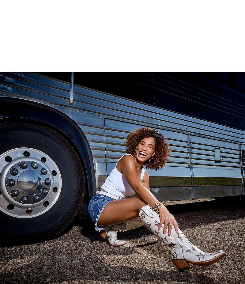 Ariat Women's Casanova Star Leather Tall Boots