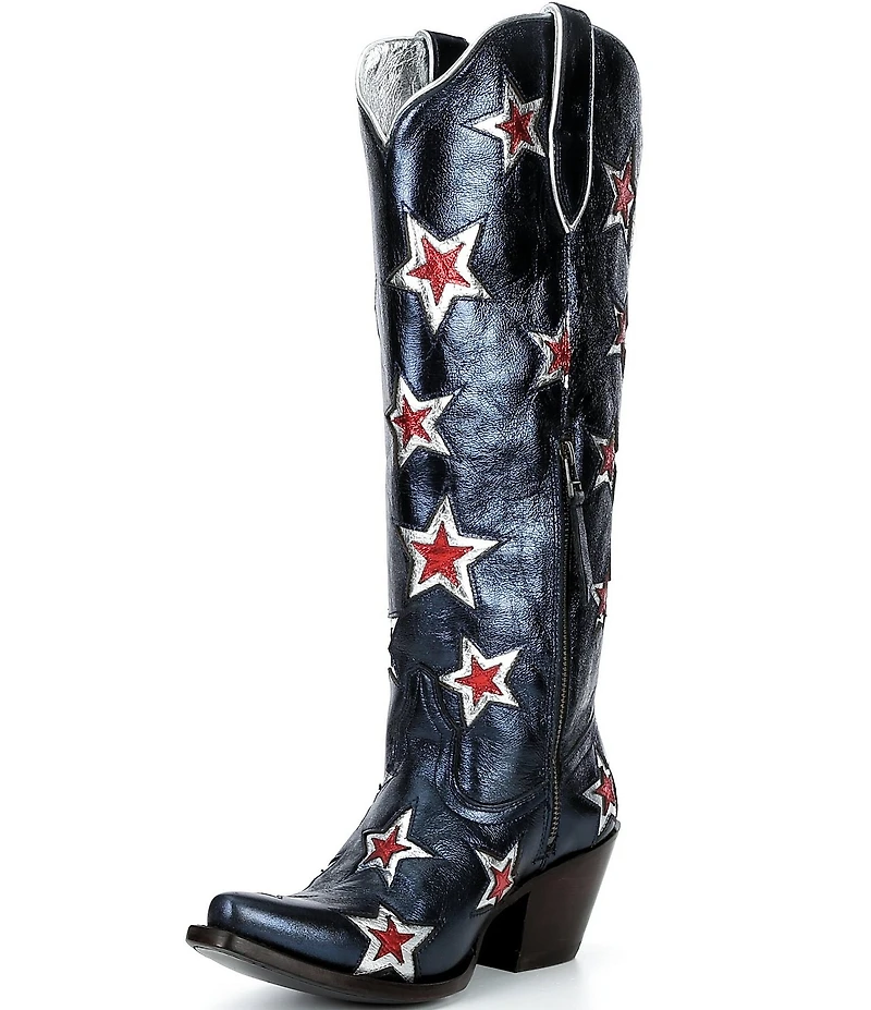 Ariat Women's Casanova Americana Star Leather Tall Boots
