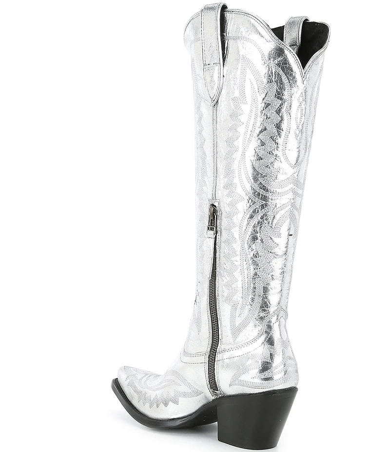 Ariat Women's Casanova Tall Metallic Leather Western Boots