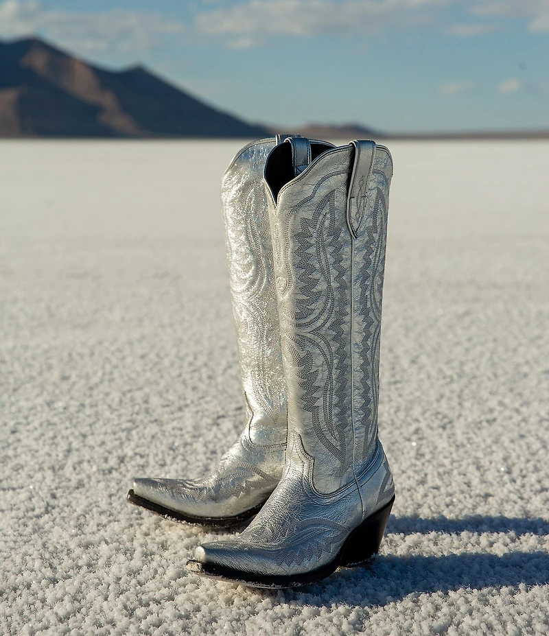 Ariat Women's Casanova Tall Metallic Leather Western Boots