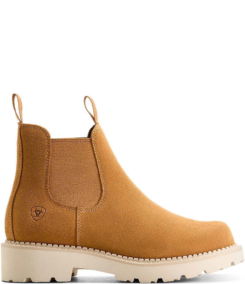 Ariat Women's Fatbaby Suede Chelsea Western Boots
