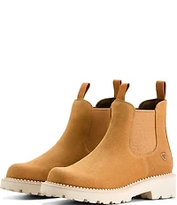 Ariat Women's Fatbaby Suede Chelsea Western Boots