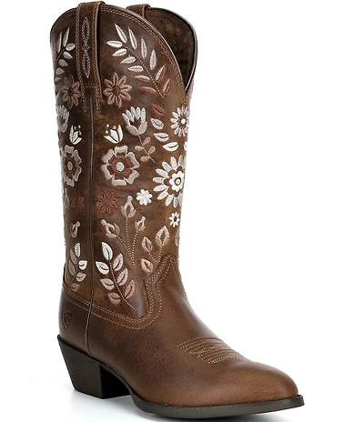 Ariat Women's Heritage Meadow Embroidered Floral Western Boots