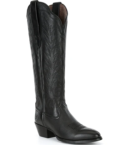 Ariat Women's Heritage R Toe Tall Stretchfit Leather Western Boots