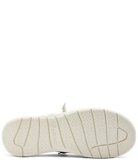 Ariat Women's Hilo Floral Embossed Leather Slip On Sneakers